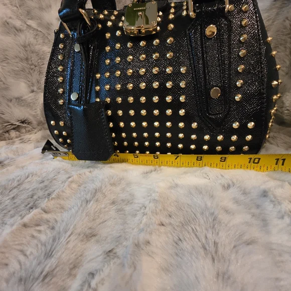 LIMITED EDITION Burberry Prorsum Blaze Studded Bowling Bag Satchel - Picture 16 of 16